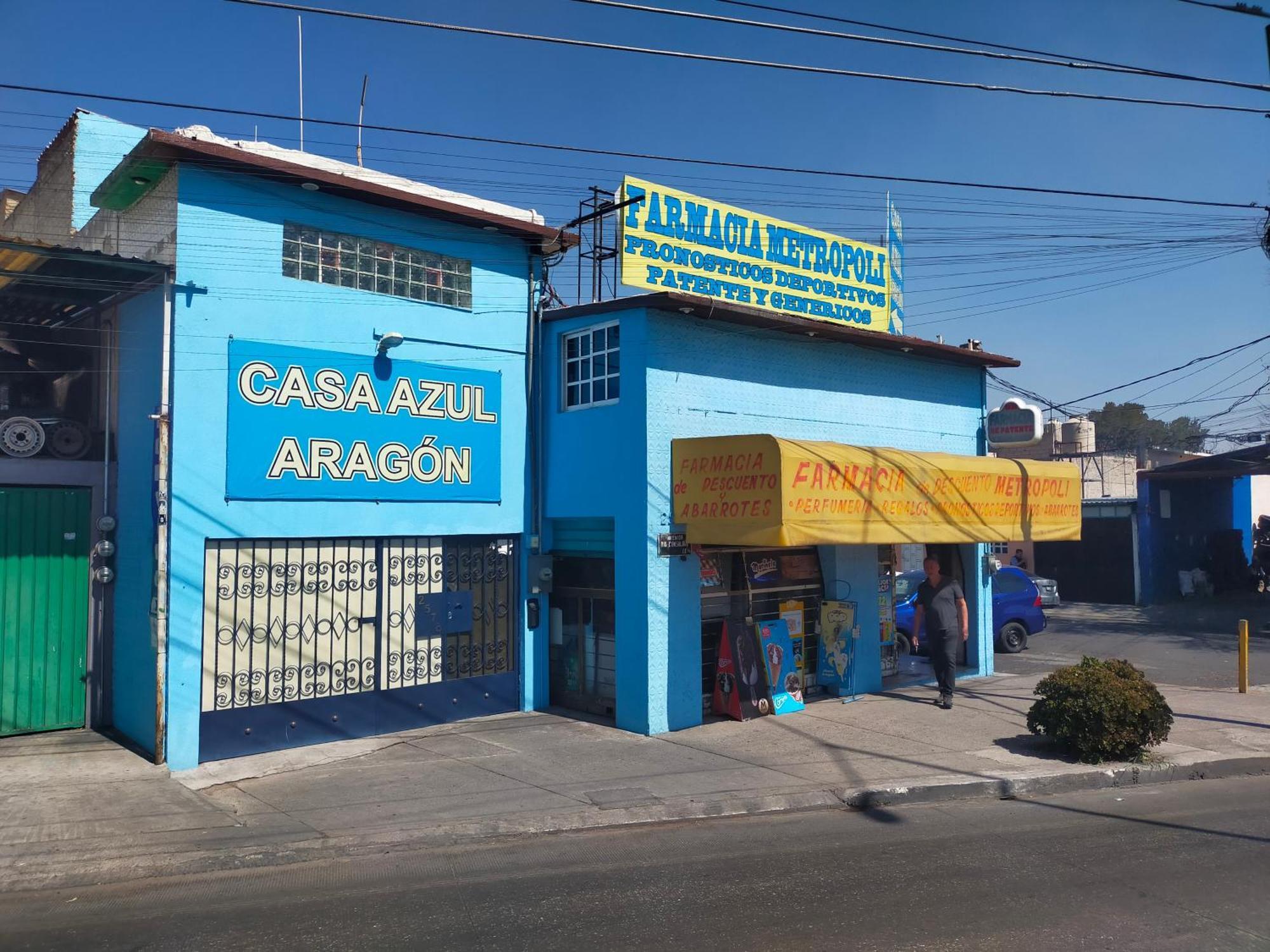 Casa Azul Aragon Hotel Mexico City Exterior photo